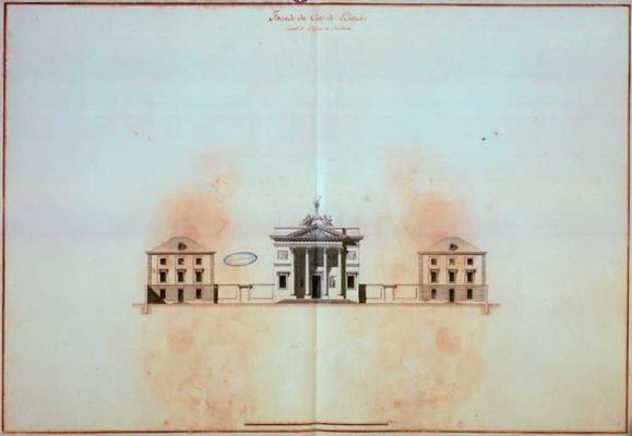 élévation cour premier projet