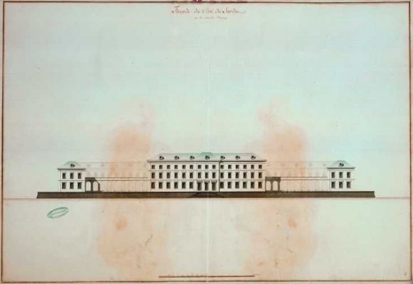 élévation cour premier projet