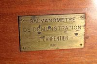 Plaque du fabricant