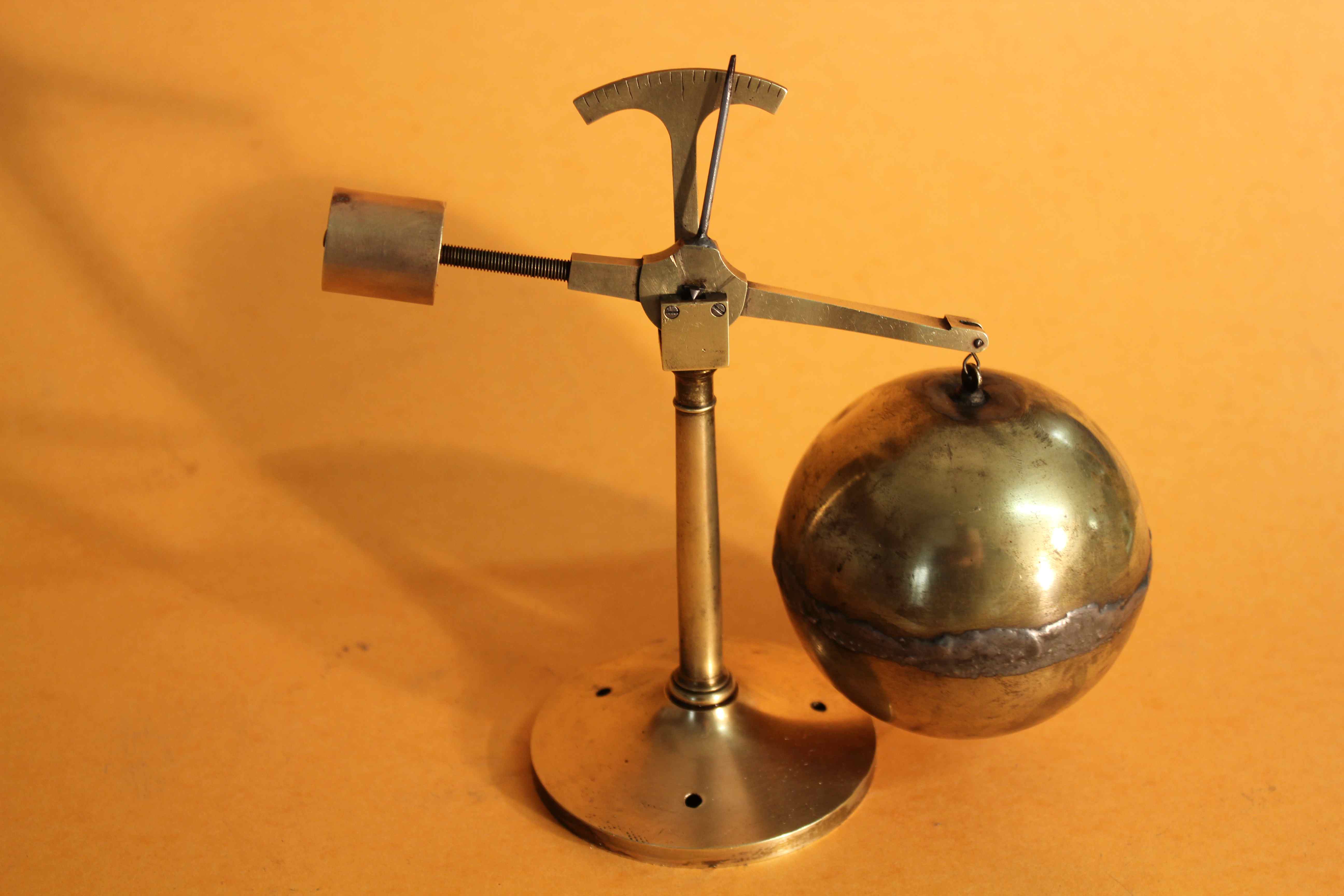 Vue d'ensemble baroscope en taille normale