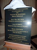 inauguration de la chapelle