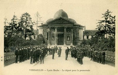 départ pour la promenade
