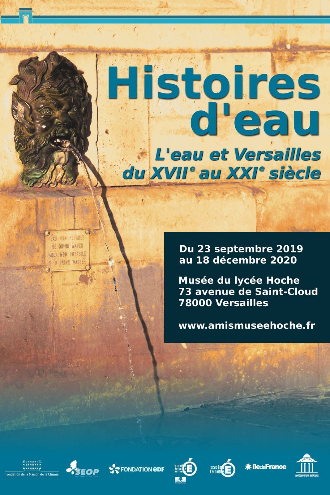 affiche exposition en cours